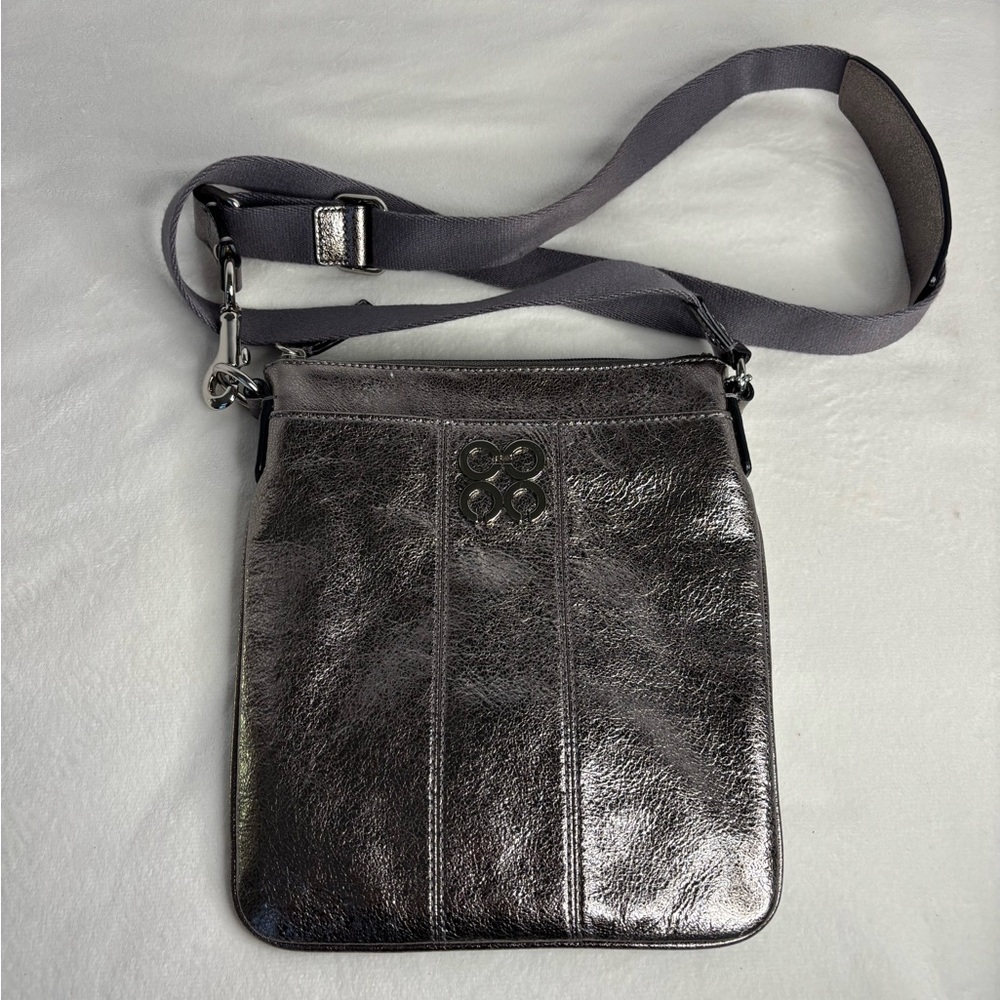 Coach Pewter Crossbody Bag